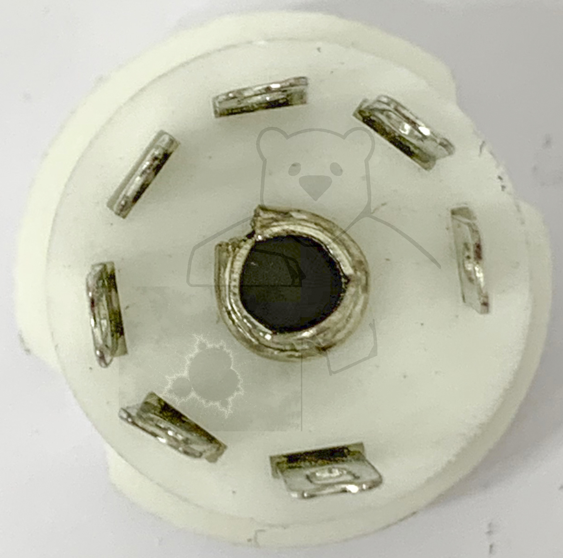 Fassung für Röhren mit: Miniatur, 7pol.